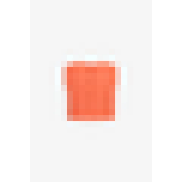 Destree Orange Sleeveless Cropped Cotton Top With Contrast Ribbon - Destree - Graphic Parisian Fashion - Shop at Luxury Shoes 