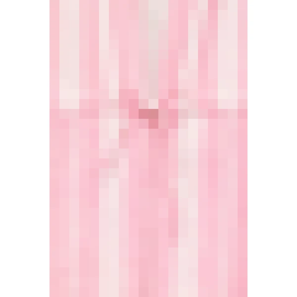 Destree Pink Striped Long Cotton Dress With V-Neck And Tie Waist Detail - Destree - Graphic Parisian Fashion - Shop at Luxury Shoes 