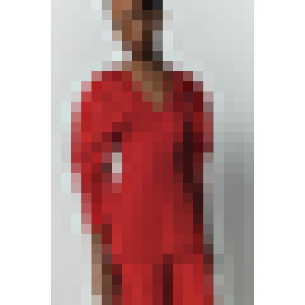 Destree Red Textured Top With Structured Sleeves - Destree - Graphic Parisian Fashion - Shop at Luxury Shoes 