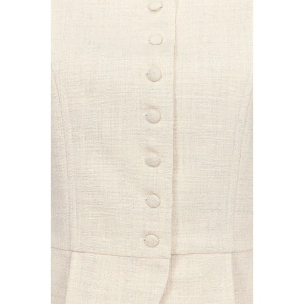 Destree Warm Grey Amoako Summer Sleeveless Top - Destree - Graphic Parisian Fashion - Shop at Luxury Shoes 
