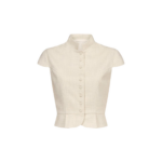 Destree Warm Grey Amoako Summer Sleeveless Top - Destree - Graphic Parisian Fashion - Shop at Luxury Shoes 