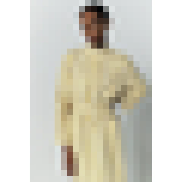 Destree Yellow And White Striped Belted Midi Dress - Destree - Graphic Parisian Fashion - Shop at Luxury Shoes 