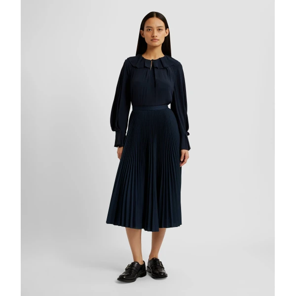 Erdem Bishop Sleeve Blouse - Tops - British Romantic Luxury at Luxury Shoes 