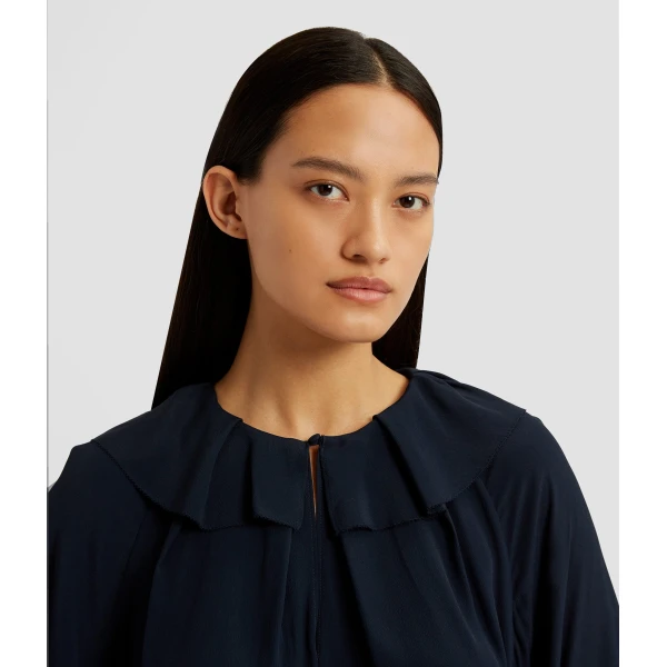 Erdem Bishop Sleeve Blouse - Tops - British Romantic Luxury at Luxury Shoes 