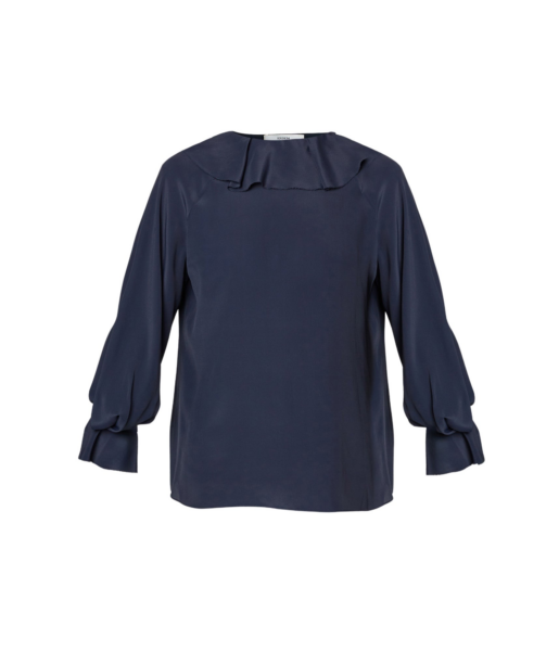 Erdem Bishop Sleeve Blouse - Tops - British Romantic Luxury at Luxury Shoes 