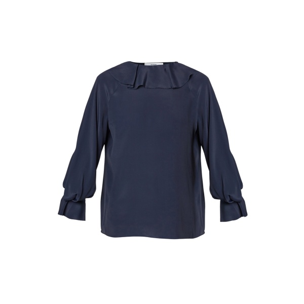 Erdem Bishop Sleeve Blouse - Tops - British Romantic Luxury at Luxury Shoes 
