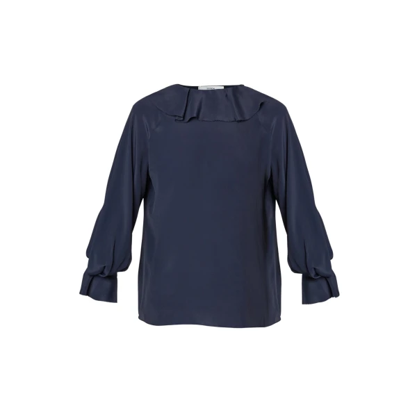 Erdem Bishop Sleeve Blouse - Tops - British Romantic Luxury at Luxury Shoes 