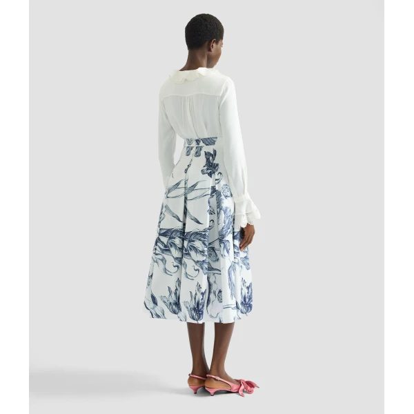 Erdem Cady Long Sleeve Shirt - Tops - British Romantic Luxury at Luxury Shoes 