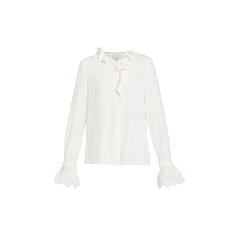 Erdem Cady Long Sleeve Shirt - Tops - British Romantic Luxury at Luxury Shoes 