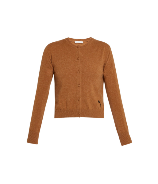 Erdem Cashmere Crew Neck Cardigan - Knitwear - British Romantic Luxury at Luxury Shoes 
