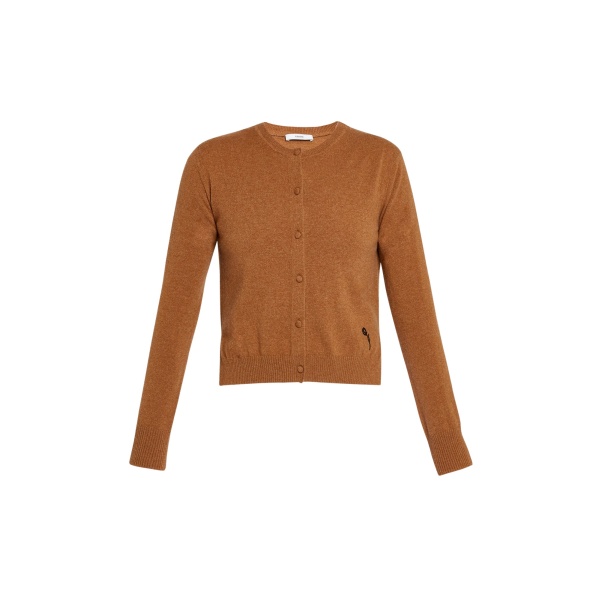 Erdem Cashmere Crew Neck Cardigan - Knitwear - British Romantic Luxury at Luxury Shoes 