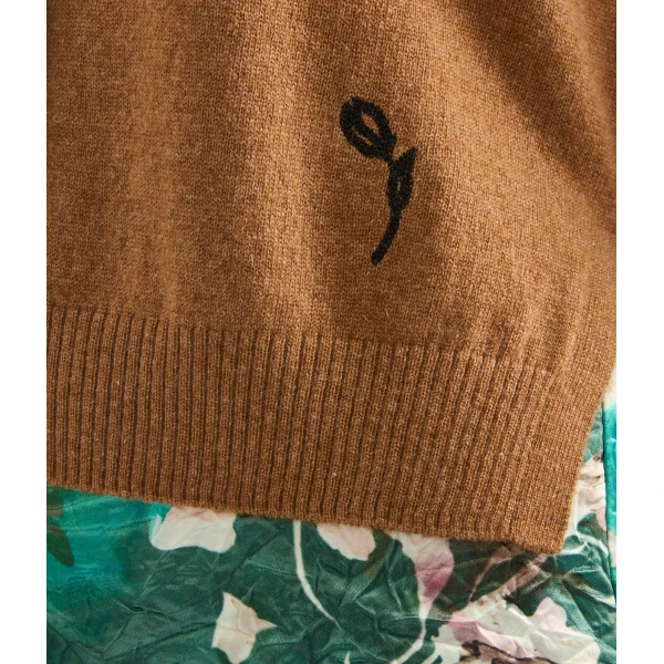 Erdem Cashmere Crew Neck Cardigan - Knitwear - British Romantic Luxury at Luxury Shoes 