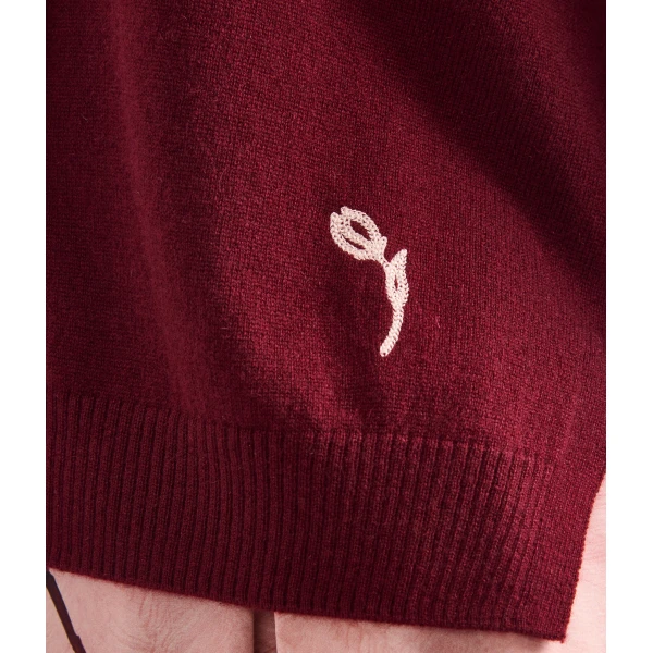 Erdem Cashmere Crew Neck Cardigan - Knitwear - British Romantic Luxury at Luxury Shoes 