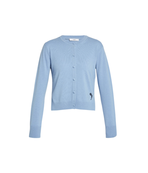 Erdem Cashmere Crew Neck Cardigan - Knitwear - British Romantic Luxury at Luxury Shoes 
