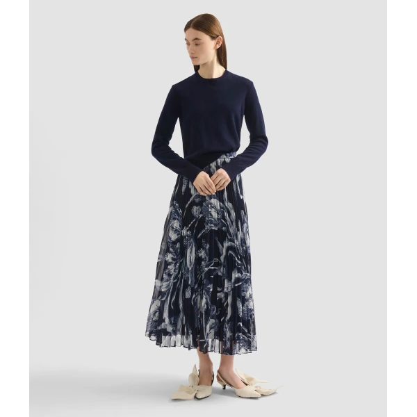 Erdem Cashmere Crew Neck Jumper - Knitwear - British Romantic Luxury at Luxury Shoes 