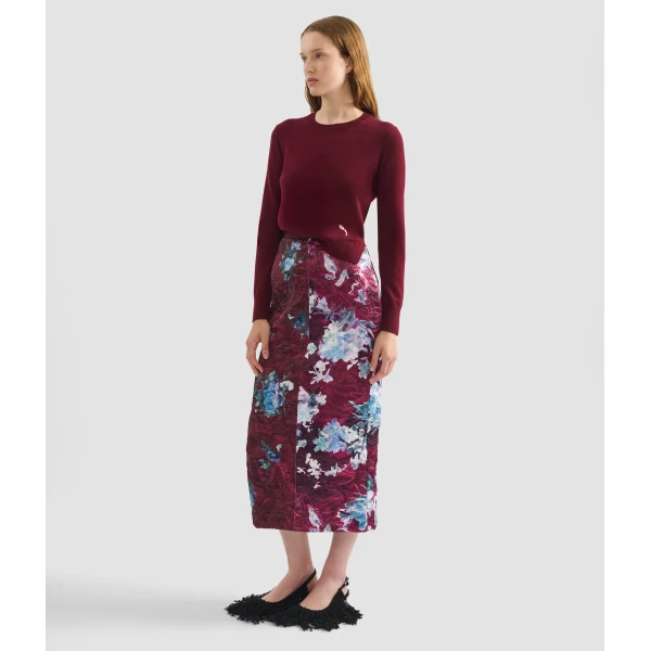 Erdem Cashmere Crew Neck Jumper - Knitwear - British Romantic Luxury at Luxury Shoes 