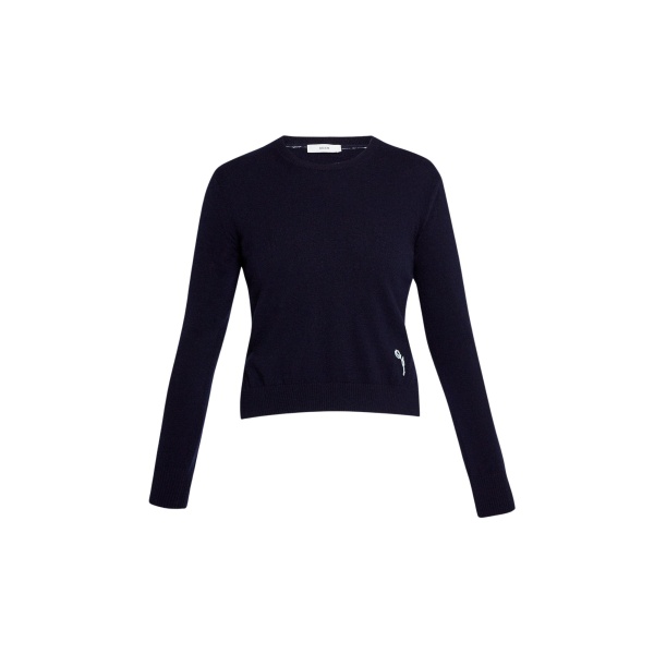 Erdem Cashmere Crew Neck Jumper - Knitwear - British Romantic Luxury at Luxury Shoes 