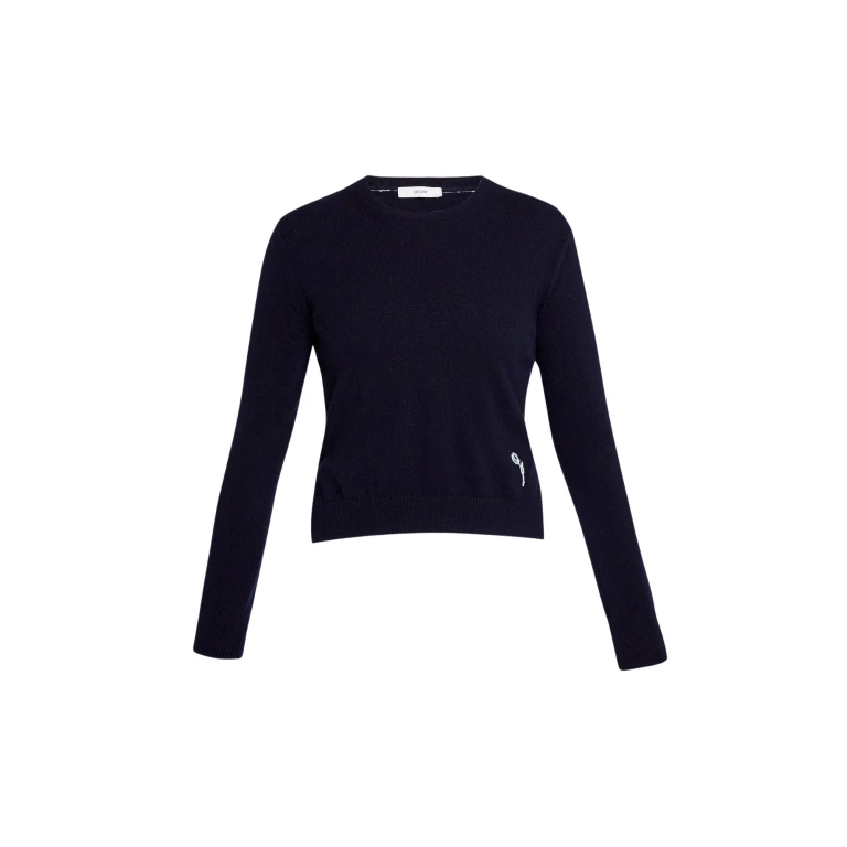 Erdem Cashmere Crew Neck Jumper - Knitwear - British Romantic Luxury at Luxury Shoes 