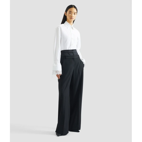 Erdem Cotton Poplin Long Sleeve Shirt - Tops - British Romantic Luxury at Luxury Shoes 