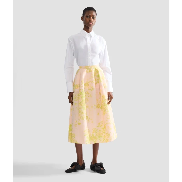 Erdem Cotton Poplin Long Sleeve Shirt - Tops - British Romantic Luxury at Luxury Shoes 