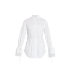 Erdem Cotton Poplin Long Sleeve Shirt - Tops - British Romantic Luxury at Luxury Shoes 