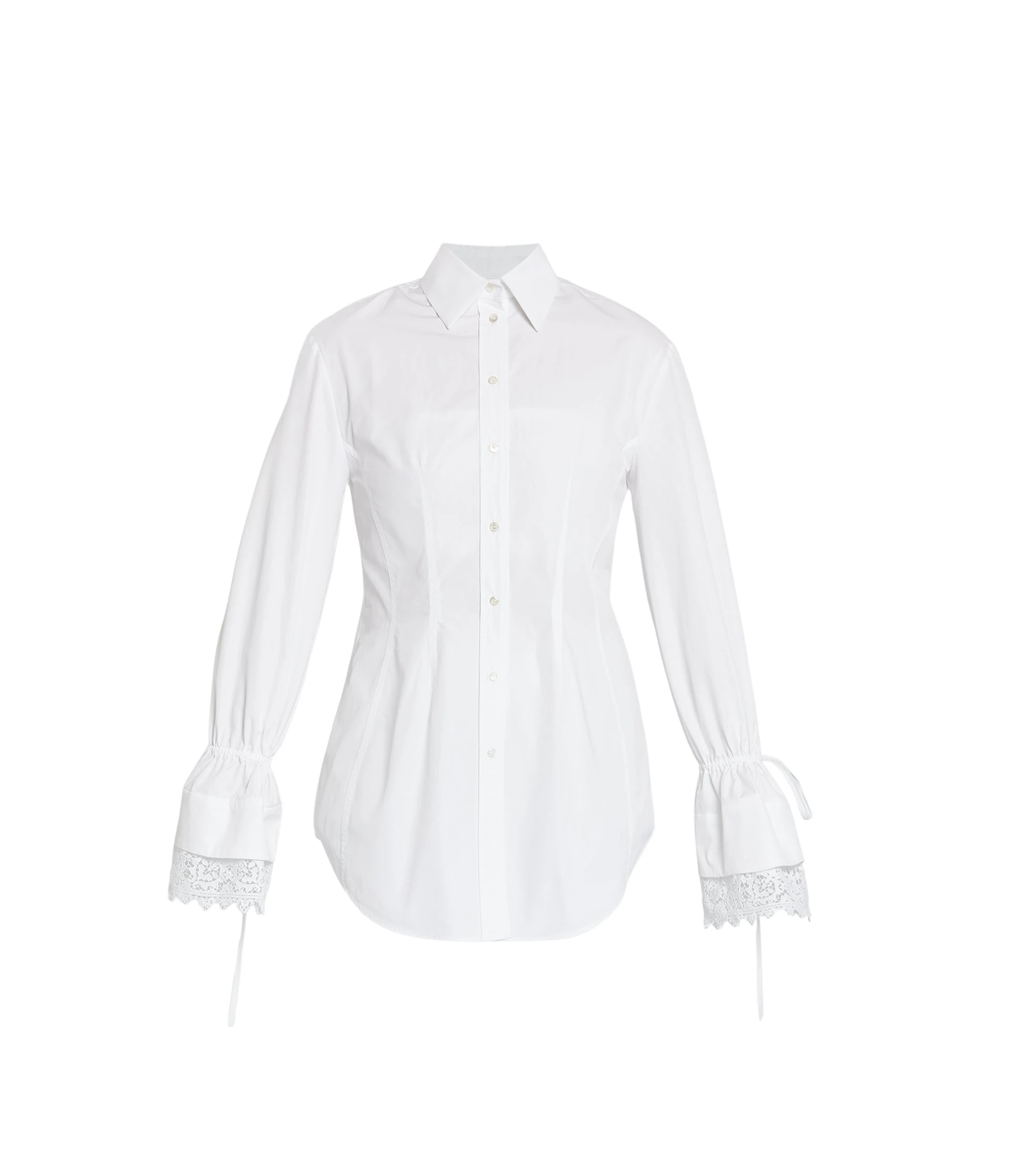 Erdem-Cotton-Poplin-Long-Sleeve-Shirt-coveti-294950_nobg Erdem Cotton Poplin Long Sleeve Shirt - Tops - British Romantic Luxury at Luxury Shoes