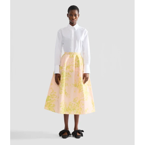 Erdem Cotton Poplin Long Sleeve Shirt - Tops - British Romantic Luxury at Luxury Shoes 