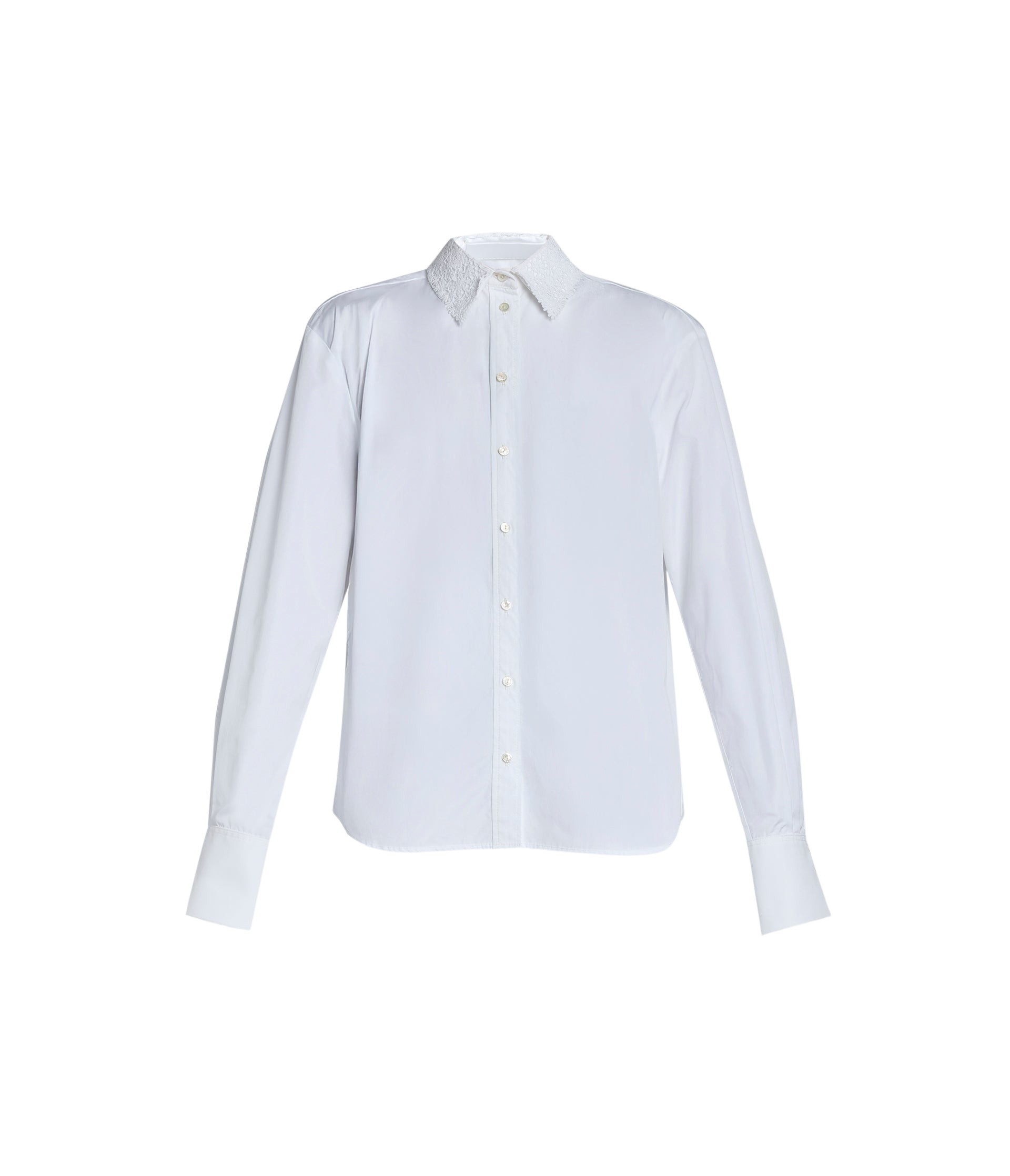 Erdem Cotton Poplin Long Sleeve Shirt - Tops - British Romantic Luxury at Luxury Shoes 
