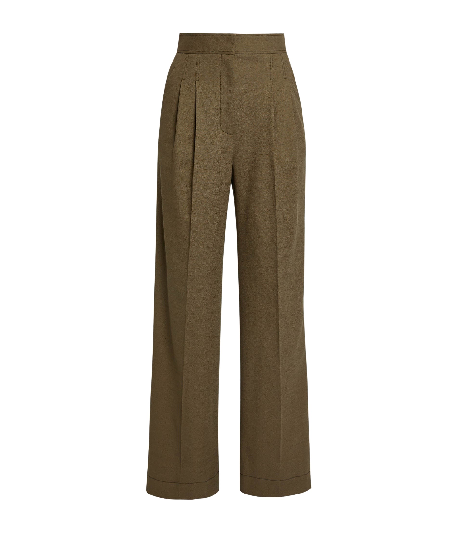 Erdem Crepe Wide Leg Trouser - Pants - British Romantic Luxury at Luxury Shoes 