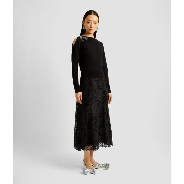 Erdem Cropped Jumper - Knitwear - British Romantic Luxury at Luxury Shoes 