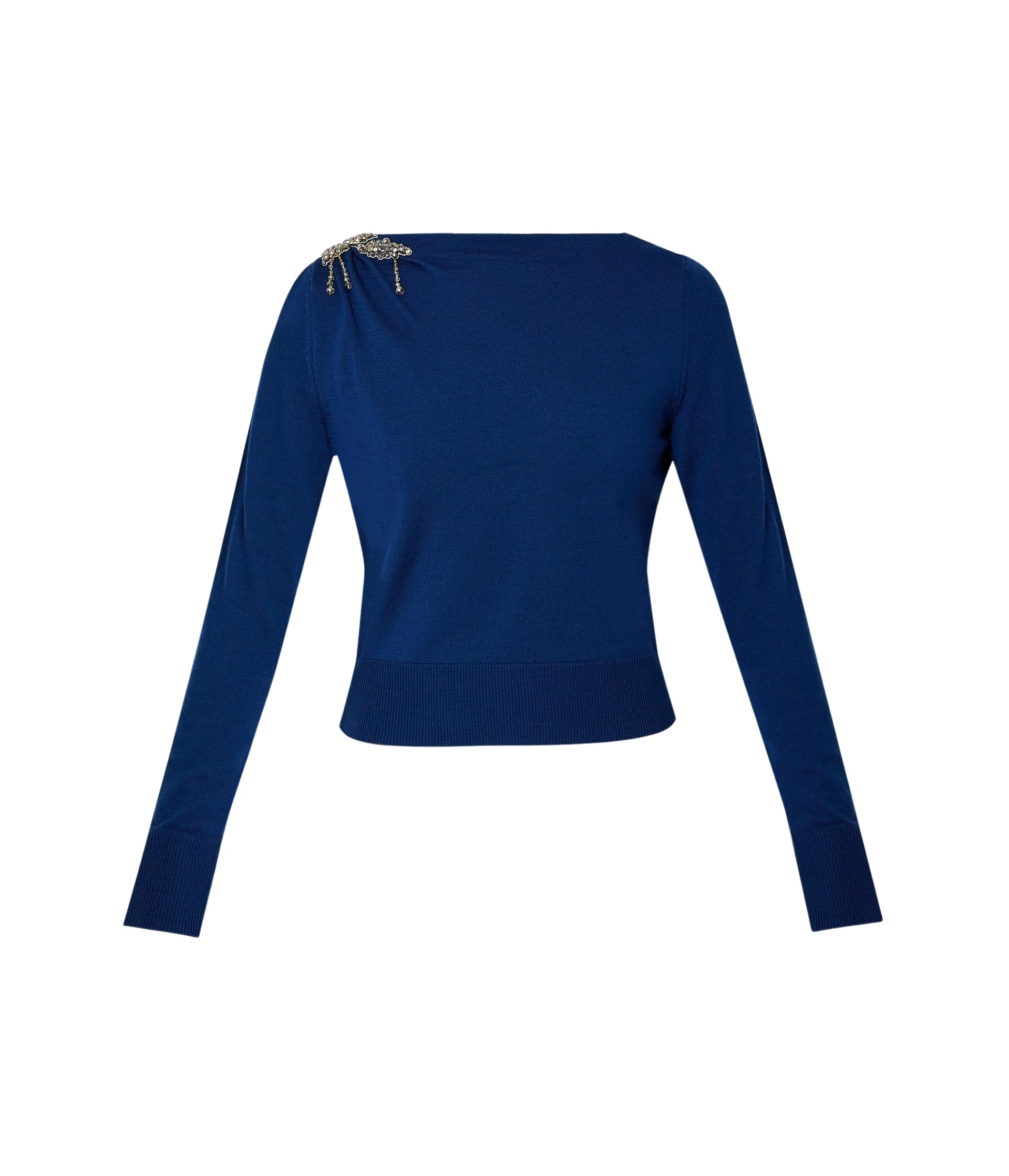 Erdem-Cropped-Jumper-coveti-287140_nobg Erdem Cropped Jumper - Knitwear - British Romantic Luxury at Luxury Shoes