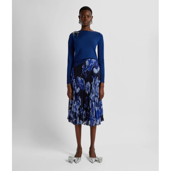 Erdem Cropped Jumper - Knitwear - British Romantic Luxury at Luxury Shoes 