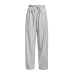 Erdem Ditsy Cotton Stripe Drawstring Trouser - Pants - British Romantic Luxury at Luxury Shoes 