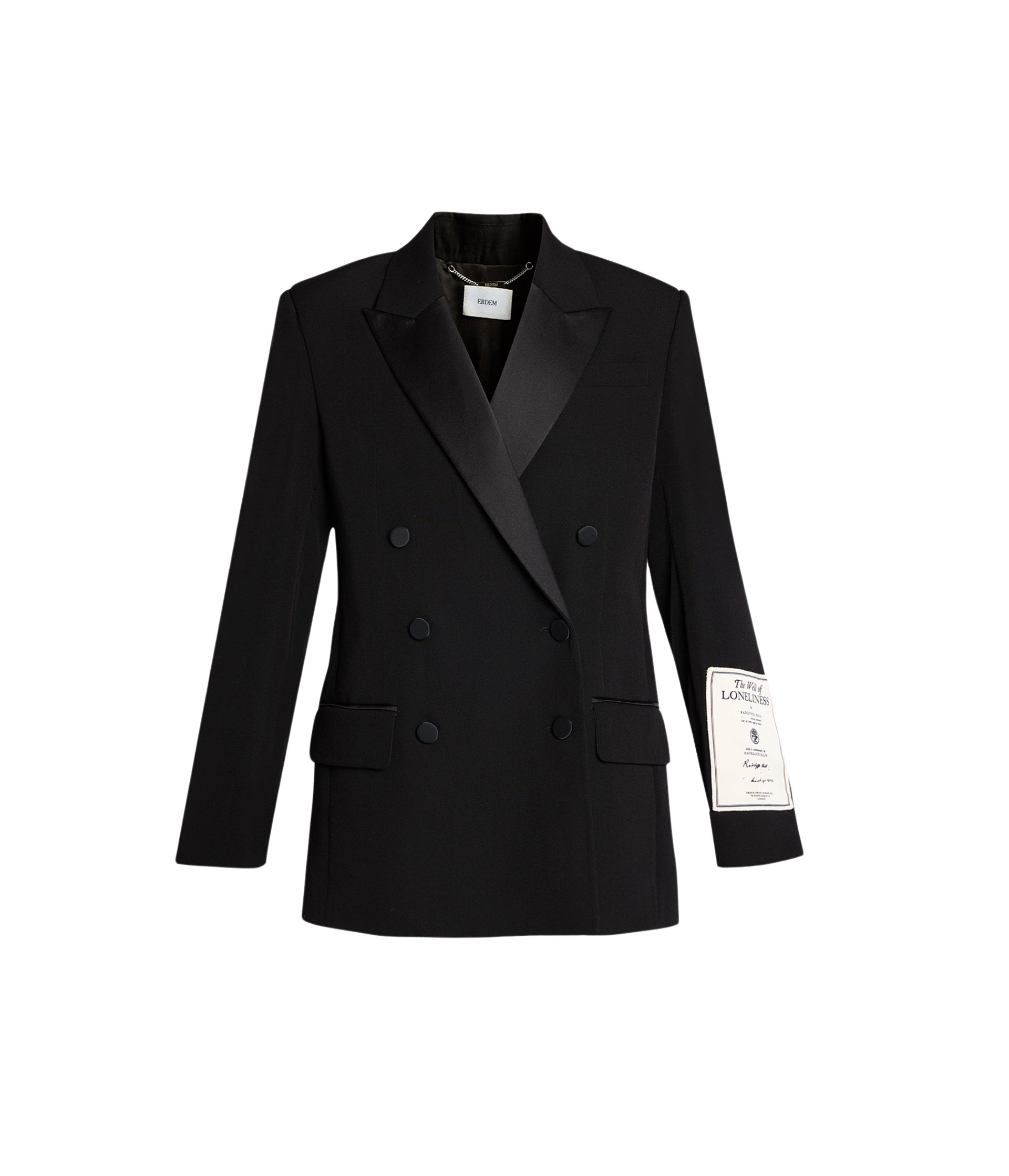 Erdem Double Breasted Blazer - Jackets - British Romantic Luxury at Luxury Shoes 