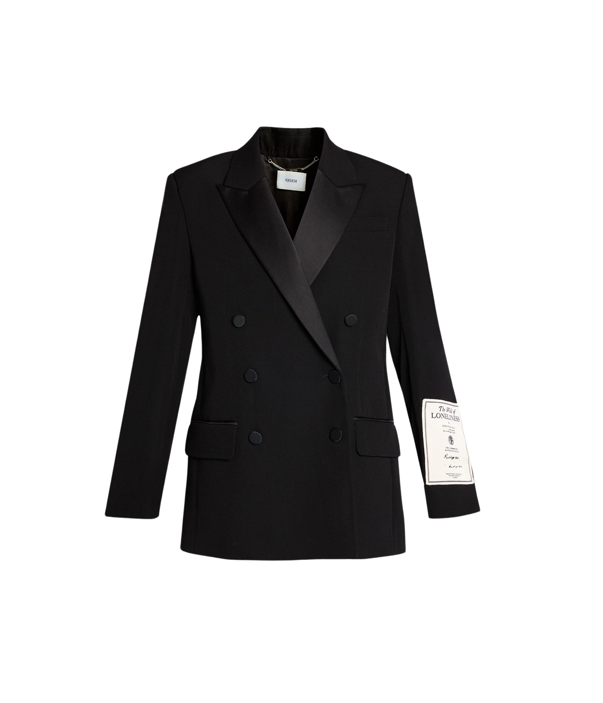 Erdem-Double-Breasted-Blazer-coveti23386_nobg Erdem Double Breasted Blazer - Jackets - British Romantic Luxury at Luxury Shoes