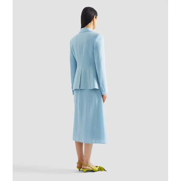 Erdem Draped Crepe Midi Skirt - Skirts - British Romantic Luxury at Luxury Shoes 