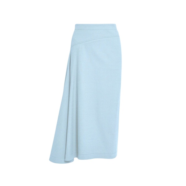 Erdem Draped Crepe Midi Skirt - Skirts - British Romantic Luxury at Luxury Shoes 