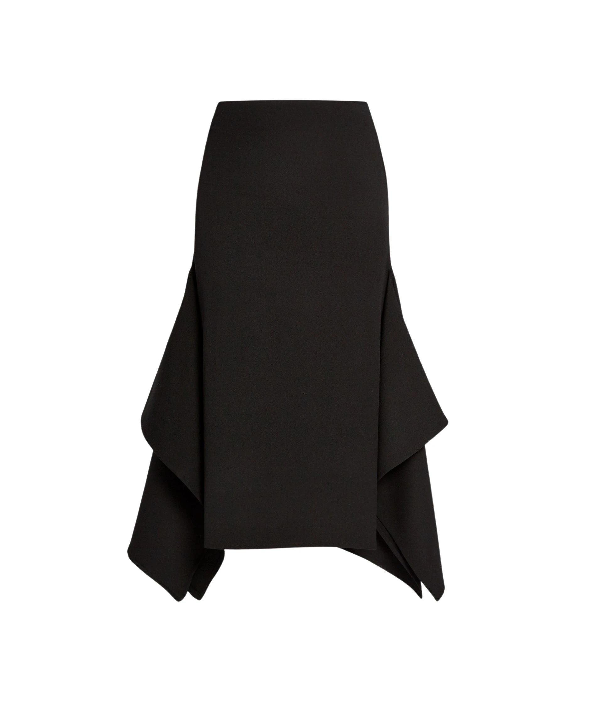 Erdem-Draped-Grain-De-Poudre-Pencil-Skirt-coveti19941_nobg Erdem Draped Grain De Poudre Pencil Skirt - Skirts - British Romantic Luxury at Luxury Shoes