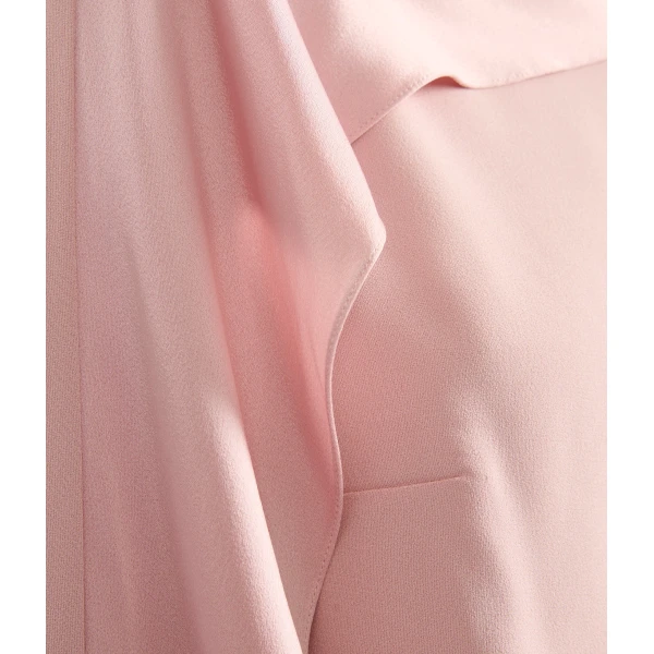 Erdem Draped Satin Cady Long Sleeve Blouse - Tops - British Romantic Luxury at Luxury Shoes 