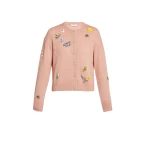 Erdem Embellished Crew Neck Cardigan - Knitwear - British Romantic Luxury at Luxury Shoes 