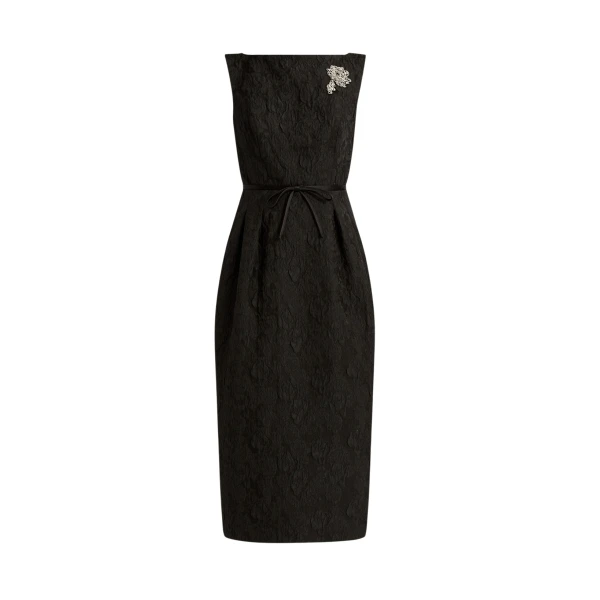Erdem Embellished Jacquard Midi Dress - Dresses - British Romantic Luxury at Luxury Shoes 
