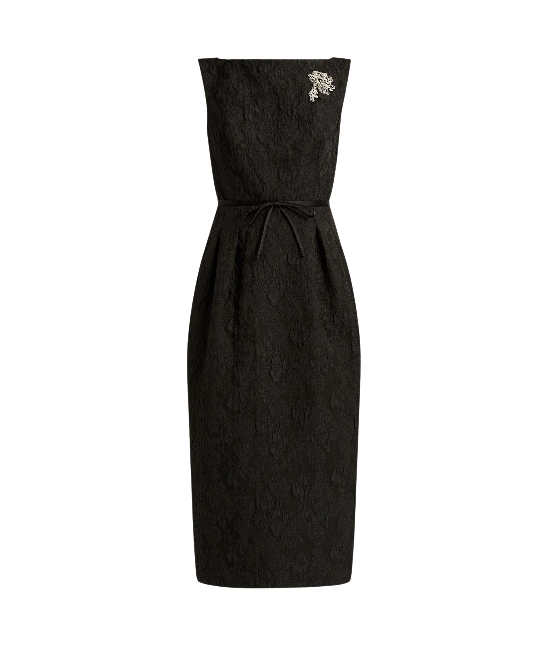 Erdem-Embellished-Jacquard-Midi-Dress-coveti44934_nobg Erdem Embellished Jacquard Midi Dress - Dresses - British Romantic Luxury at Luxury Shoes