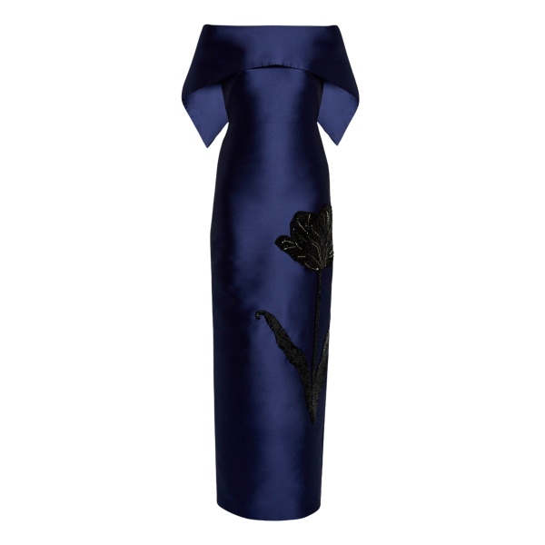 Erdem Embellished Mikado Off The Shoulder Gown - Dresses - British Romantic Luxury at Luxury Shoes 