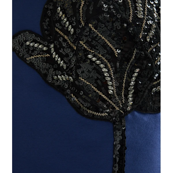Erdem Embellished Mikado Sleeveless Midi Dress - Dresses - British Romantic Luxury at Luxury Shoes 