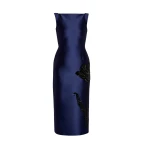 Erdem Embellished Mikado Sleeveless Midi Dress - Dresses - British Romantic Luxury at Luxury Shoes 