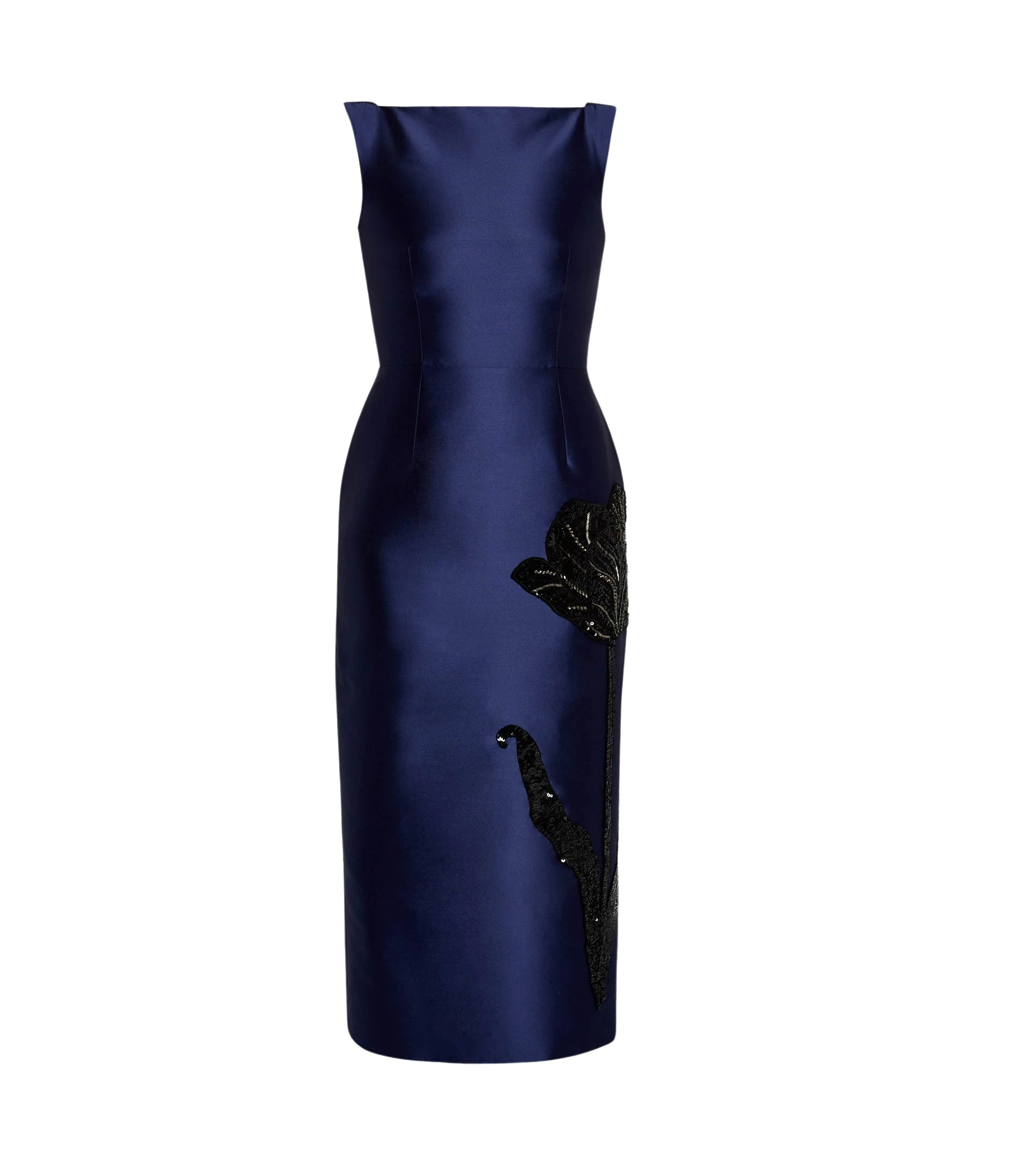 Erdem-Embellished-Mikado-Sleeveless-Midi-Dress-coveti53520_nobg Erdem Embellished Mikado Sleeveless Midi Dress - Dresses - British Romantic Luxury at Luxury Shoes