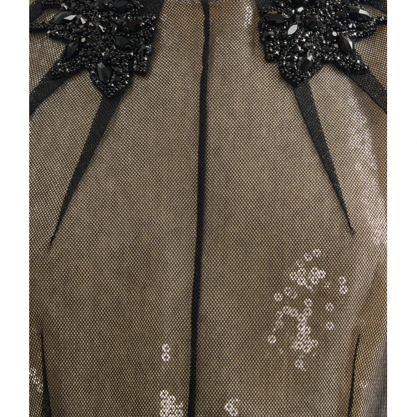 Erdem Embellished Organza Sequin Midi Dress - Dresses - British Romantic Luxury at Luxury Shoes 