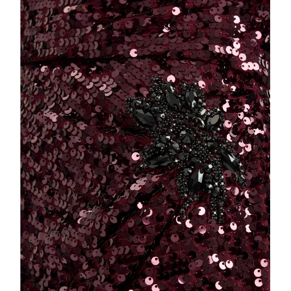 Erdem Embellished Sequin Long Sleeve Gown - Dresses - British Romantic Luxury at Luxury Shoes 