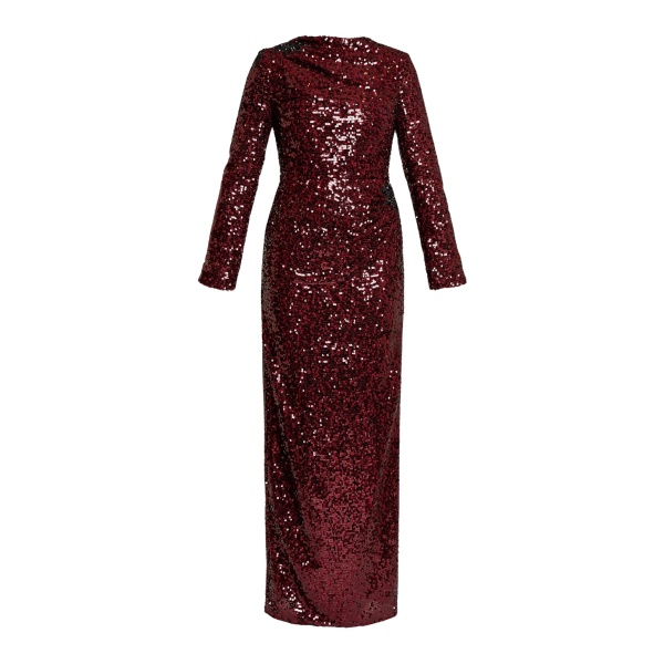 Erdem Embellished Sequin Long Sleeve Gown - Dresses - British Romantic Luxury at Luxury Shoes 