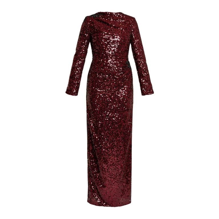 Erdem Embellished Sequin Long Sleeve Gown - Dresses - British Romantic Luxury at Luxury Shoes 